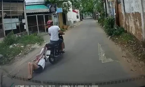 Truy bắt đối tượng cướp giật, kéo lê cô gái trên đường