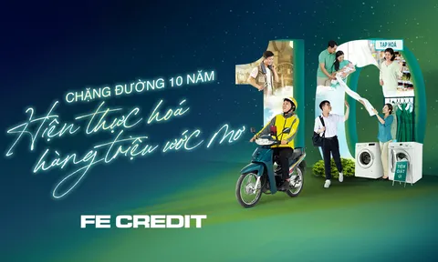 FE Credit- Một thập kỷ đồng hành cùng 11 triệu khách hàng