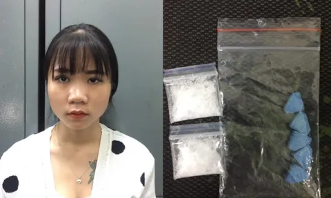 Bắt quả tang thiếu nữ 17 tuổi giấu ma tuý trong túi xách