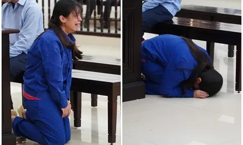 Đề nghị tử hình cha dượng, tù chung thân mẹ ruột bạo hành bé gái 3 tuổi tử vong: Nữ bị cáo quỳ gối xin lỗi