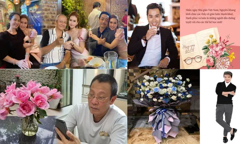 Sao Việt gửi lời chúc tri ân thầy, cô giáo nhân ngày 20/11