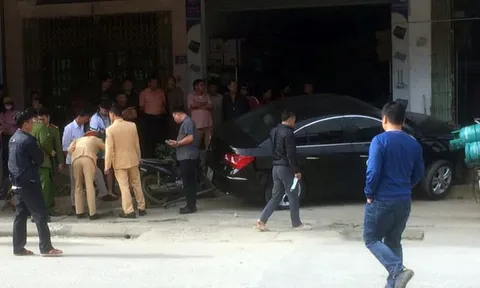 Tài xế ô tô đâm chết 2 cha con ở Thái Nguyên đã đến công an trình diện