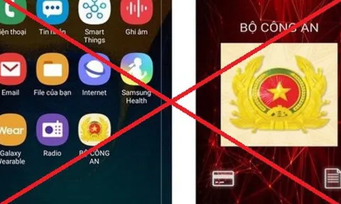 Bộ Công an cảnh báo về phần mềm gián điệp nguy hiểm trên điện thoại