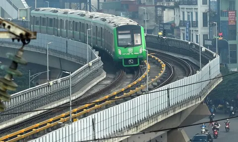 Hôm nay, đường sắt Cát Linh - Hà Đông bắt đầu vận hành thử trong vòng 20 ngày