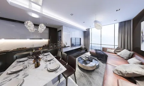 Sunshine City Sài Gòn - Nổi bật với thiết kế kính tràn như khách sạn 5 sao