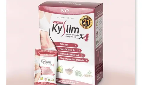 Thảo dược giảm cân Kyslim X4 của công ty Tame Việt Nam quảng cáo trái phép