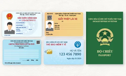 5 loại giấy tờ tùy thân thay đổi từ năm 2020