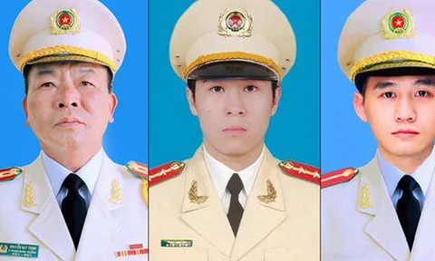 Bộ Công an tổ chức trọng thể lễ tang 3 chiến sĩ hy sinh ở Đồng Tâm