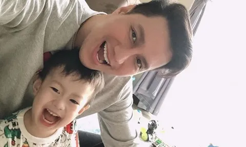 Hậu ly hôn, Việt Anh đón con trai về sống cùng mình