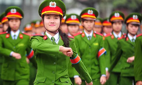 Nam, nữ quá cao sẽ không đủ điều kiện dự thi vào trường Công an?