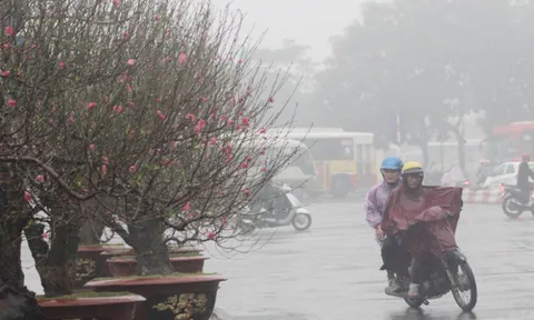 Dự báo thời tiết ngày 24/1: Chiều và tối nay Bắc Bộ có mưa, rét đậm