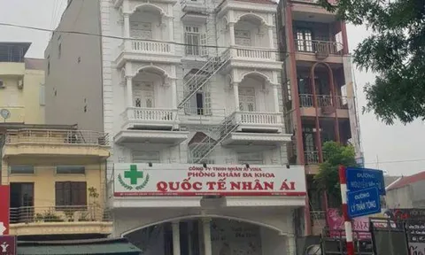 Bắc Ninh: Thu hồi Giấy phép hoạt động khám bệnh, chữa bệnh Phòng khám Đa khoa Quốc tế Nhân Ái