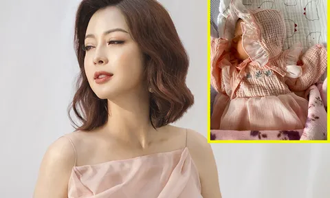 Hoa hậu Jennifer Phạm lần đầu khoe ảnh con gái thứ 4 tròn 1 tháng tuổi