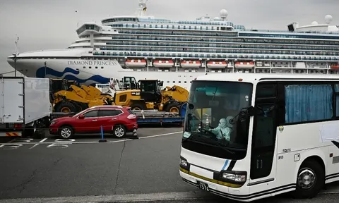 40 người Mỹ nhiễm Covid-19 trên du thuyền Diamond Princess