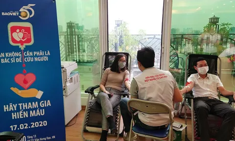 Hàng trăm cán bộ Bảo Việt hiến máu trong dịch Covid-19
