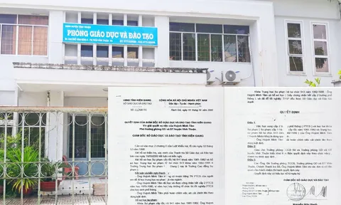 Trưởng phòng giáo dục huyện Vĩnh Thuận thừa nhận dùng bằng cấp mang tên em trai