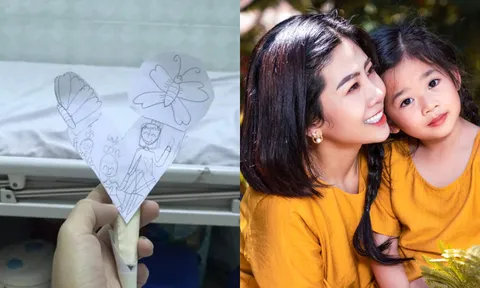 Khoe ảnh con gái vẽ tặng, Mai Phương tiết lộ tình hình bệnh tình của mình