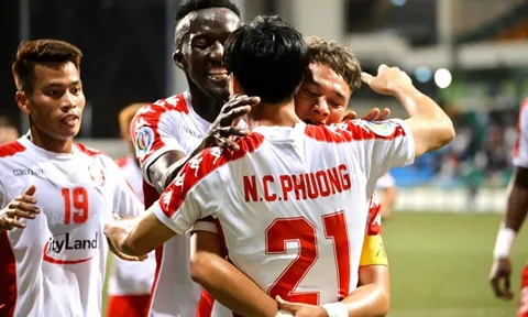 Công Phượng lập công, CLB TP.HCM đè bẹp Hougang United ở AFC Cup