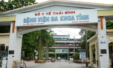 Phó trưởng khoa bệnh viện Đa khoa tỉnh Thái Bình bị khởi tố vì nhận hối lộ