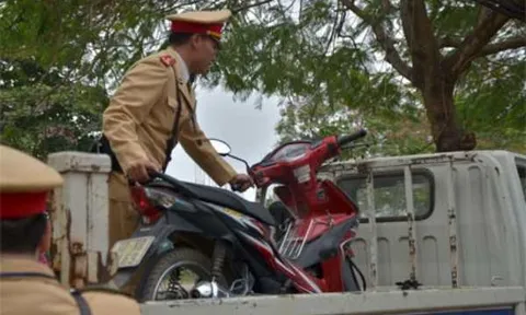 Từ ngày 1/5, không bị tạm giữ xe vi phạm giao thông nếu có tiền bảo lãnh