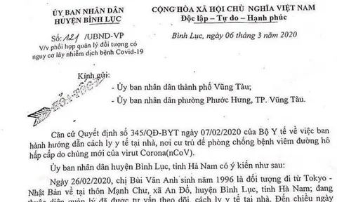 Cô gái trở về từ Nhật Bản trốn cách ly vì nôn nóng chuẩn bị lễ cưới