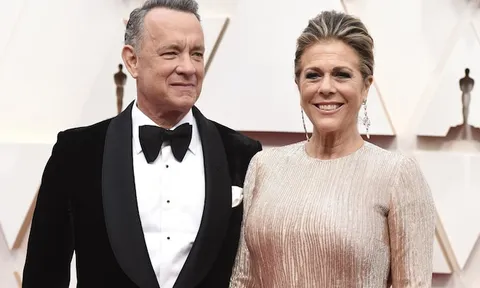 Cặp vợ chồng Tom Hanks và Rita Wilson xác nhận dương tính với Covid-19