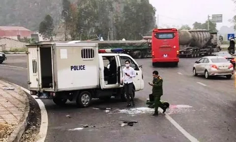Đại úy công an hi sinh khi đang làm nhiệm vụ áp tải phạm nhân
