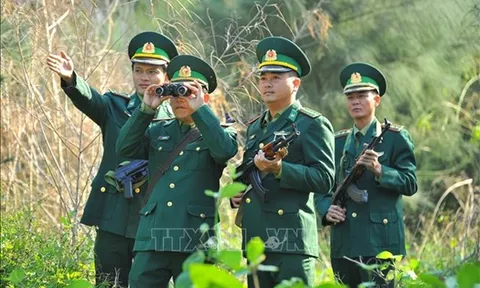 Tăng cường lực lượng quản lý, bảo vệ biên giới phòng, chống dịch COVID-19