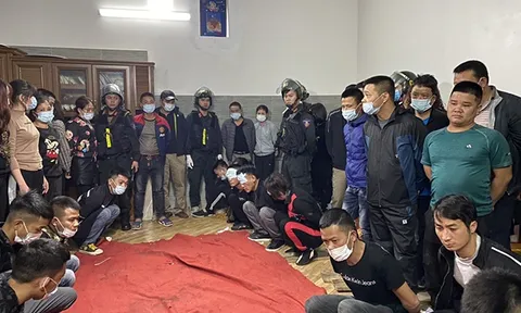 Lạng Sơn: Triệt phá tụ điểm tổ chức đánh bạc dưới hình thức 'xóc đĩa'