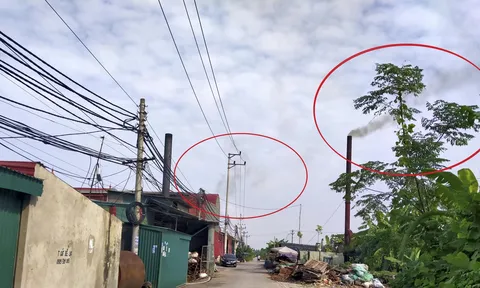 Liên Châu (Thanh Oai): Hàng loạt nhà xưởng ngang nhiên hoạt động vi phạm Luật Bảo vệ môi trường