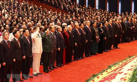 Khai mạc trọng thể Đại hội đại biểu toàn quốc lần thứ XIII của Đảng