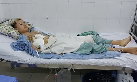 Nam thanh niên bị đâm gục ở chợ đầu mối Tân Biên