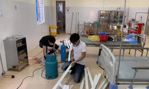 Lập bệnh viện dã chiến thần tốc tại Điện Biên