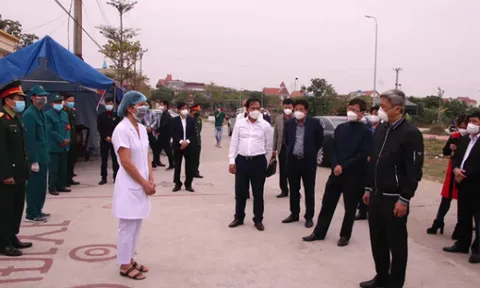 Thứ trưởng bộ Y tế đề xuất Hải Dương tăng thời gian giãn cách xã hội