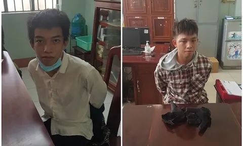 Bắt 2 anh em ruột đem súng bắn đạn cao su đi cướp ngân hàng