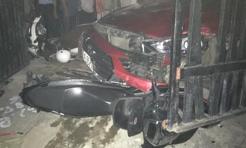 Tài xế ô tô say rượu gây tai nạn liên hoàn khiến 1 người chết