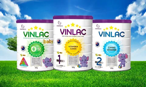 Sữa Vinlac - Dinh dưỡng vì tầm vóc Việt