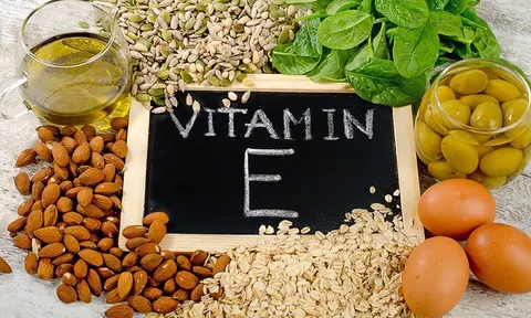 Vai trò quan trọng của vitamin E đối với sức khỏe, sắc đẹp
