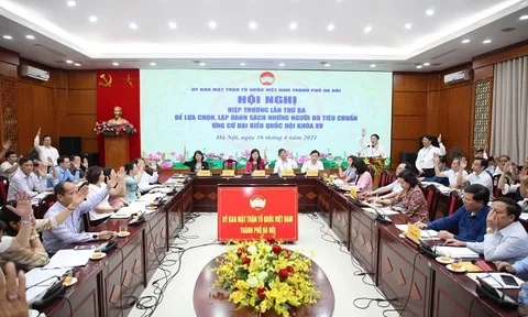 Hà Nội: 36 người đủ tiêu chuẩn ứng cử đại biểu Quốc hội khóa XV