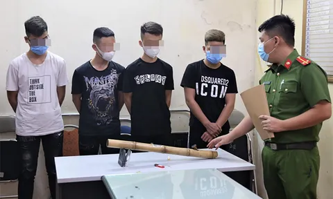 Hải Dương: Phát hiện 4 học sinh THPT tẩm ma túy vào điếu cày để hút