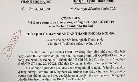 Hà Nội dừng hoạt động quán karaoke, bar, vũ trường từ 0h ngày 30/4 sau khi ghi nhận 1 ca mắc COVID-19