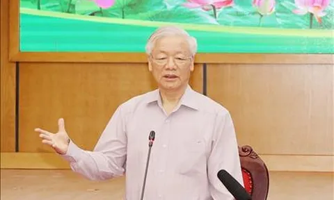 Tổng Bí thư Nguyễn Phú Trọng tiếp xúc cử tri, vận động bầu cử tại Hà Nội