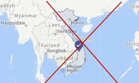 Đăng bản đồ thiếu quần đảo Hoàng Sa và Trường Sa, một công ty bị xử phạt