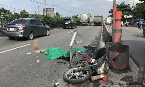 Va chạm với xe ben, nam thanh niên ngã xuống đường tử vong tại chỗ