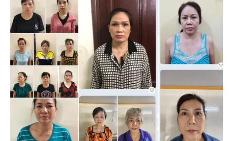 Bắt giữ 12 'nữ quái' trong đường dây lô đề giao dịch hơn 1 tỷ đồng/ngày