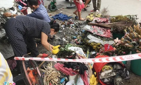 Tạm giữ nghi can đốt cửa hàng bán hoa khiến 2 vợ chồng nguy kịch