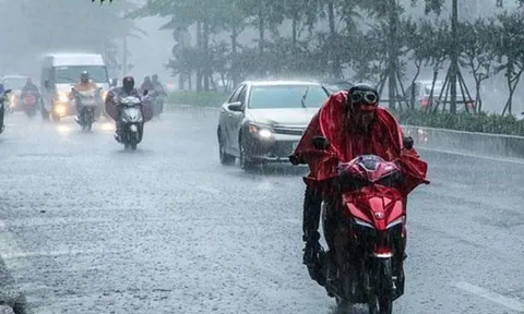 Đêm nay (3/6), Bắc Bộ có mưa rào và dông