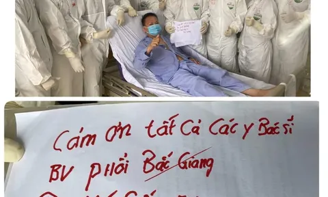 Ca thở máy đầu tiên ở Bệnh viện Phổi Bắc Giang đã được cứu sống ngoạn mục