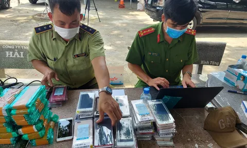 Phát hiện hơn 7500 điện thoại di động có dấu hiệu nhập lậu tại Bình Phước