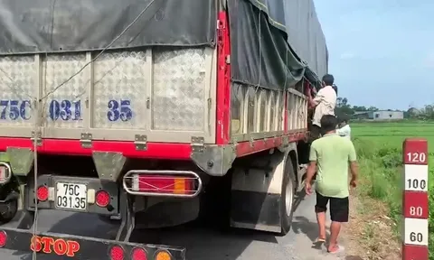 Phát hiện xe tải chở 8 người ẩn nấp trong thùng để trốn khai báo y tế